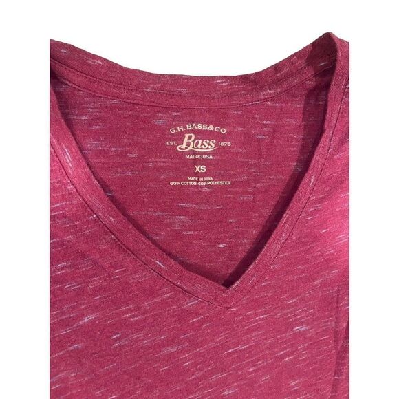 G.H. BASS and co. Long sleeve V neck T shirt XS - Picture 4 of 5